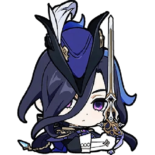 Clorinde chibi